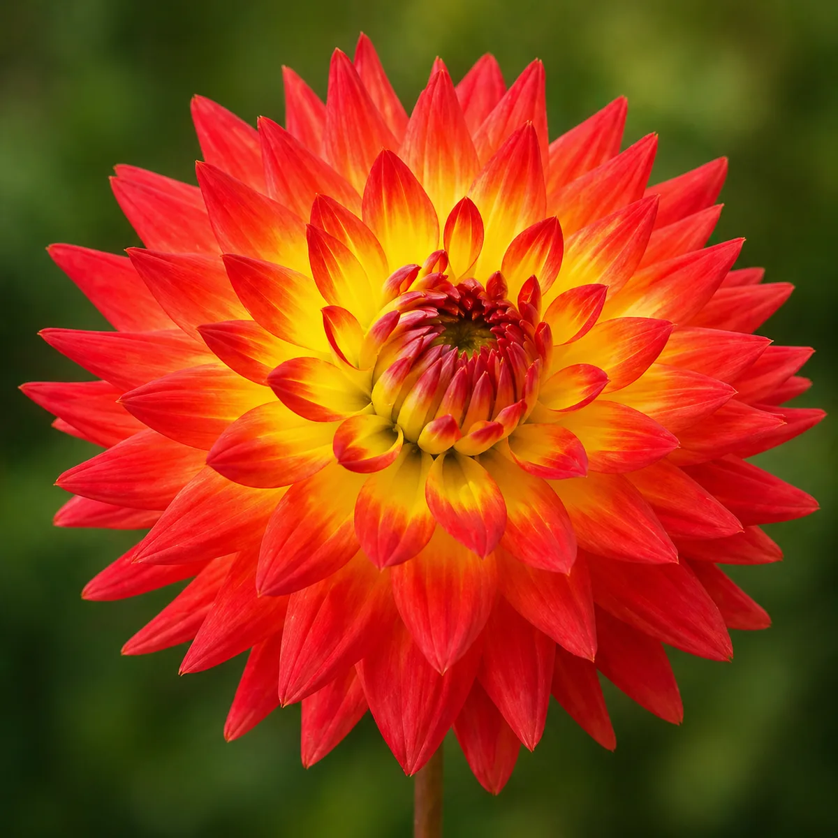 Aloha dahlia bloom